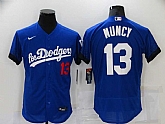 Dodgers 13 Max Muncy Royal 2021 City Connect Flexbase Jersey,baseball caps,new era cap wholesale,wholesale hats